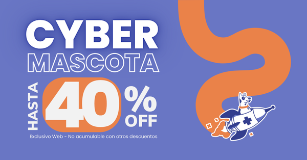 Cyber Mascota - Hasta 40% OFF